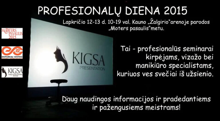 "PROFESIONALŲ DIENA 2015"