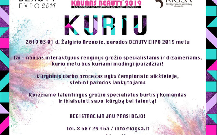  KONKURSO „KURIU“ REZULTATAI