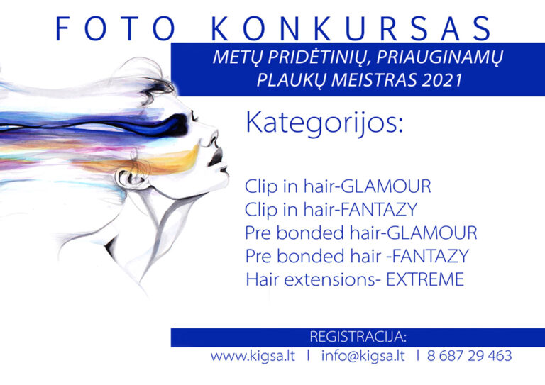 Metų pridėtinių, priauginamų plaukų meistras 2021