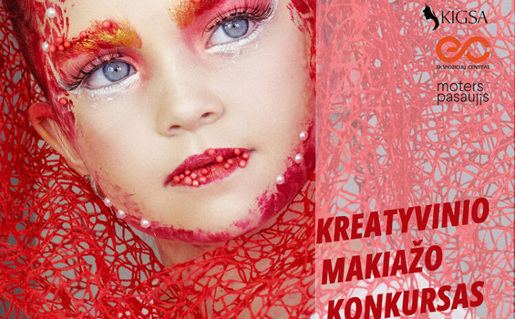 KREATYVINIO MAKIAŽO KONKURSAS VAIKAMS – REGISTRACIJA