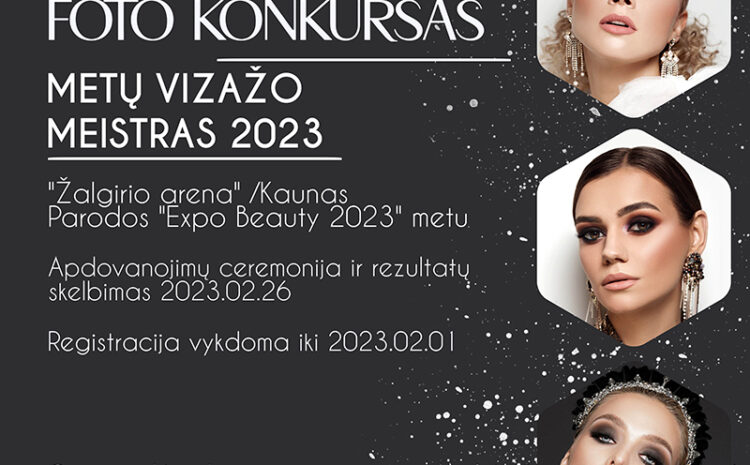  FOTO KONKURSAS METŲ VIZAŽISTAS 2023 – REGISTRACIJA