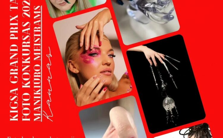  KIGSA GRAND PRIX TAURĖS 2024 FOTO KONKURSAS MANIKIŪRO MEISTRAMS (2024.01.31)