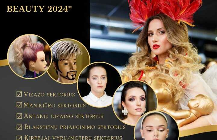  KIGSA LAČ “KAUNAS BEAUTY 2024” MANIKIŪRO MEISTRAI – REGISTRACIJA (2024.02.01)