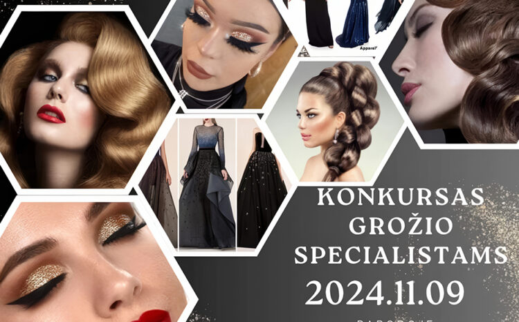  KONKURSAS GROŽIO SPECIALISTAMS “GLAMOUR” (2024.11.09)