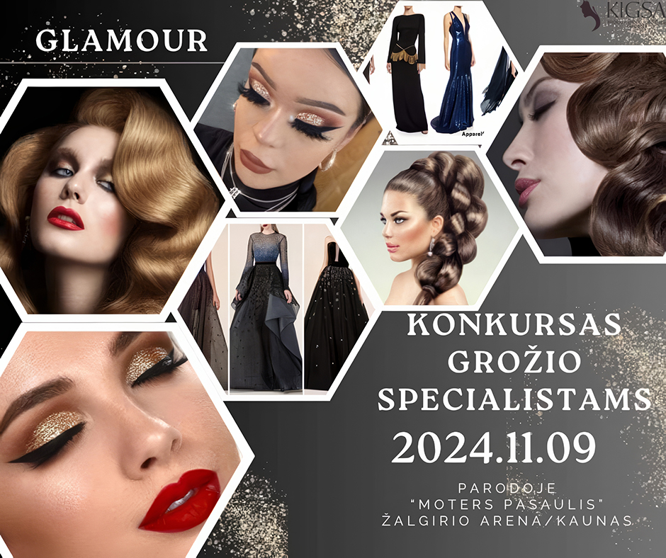 KONKURSAS GROŽIO SPECIALISTAMS „GLAMOUR” (2024.11.09)