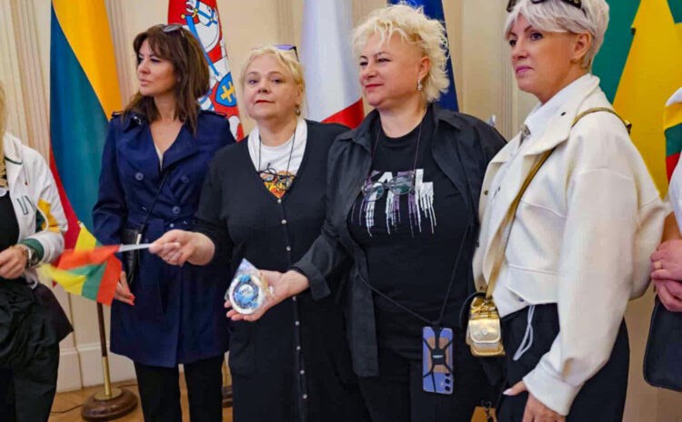  KIGSA OMC LITHUANIA KOMANDA BEI LYDINTYS ASMENYS SVEČIAVOSI LIETUVOS AMBASADOJE PARYŽIUJE (2025.09.15)